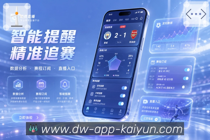 开云App功能亮点:首页聚合、今日赛程、焦点赛事与关注动态